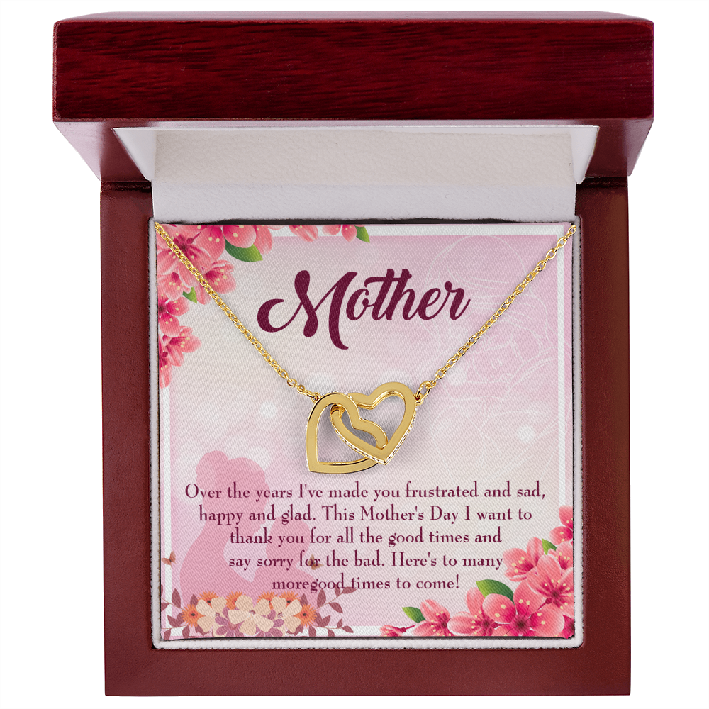 To Mom More Good Times Inseparable Necklace-Express Your Love Gifts