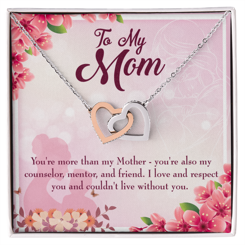 To Mom More Than Mother Inseparable Necklace-Express Your Love Gifts