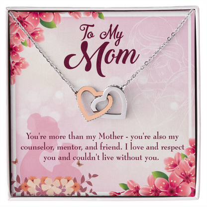 To Mom More Than Mother Inseparable Necklace-Express Your Love Gifts