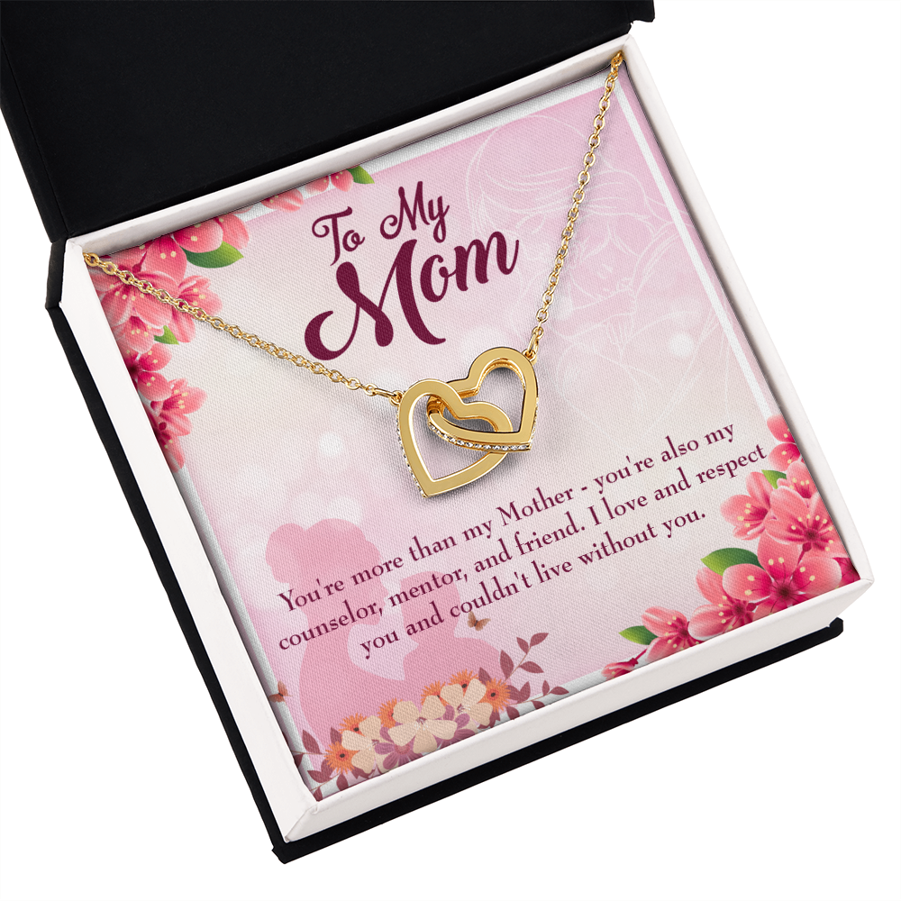 To Mom More Than Mother Inseparable Necklace-Express Your Love Gifts