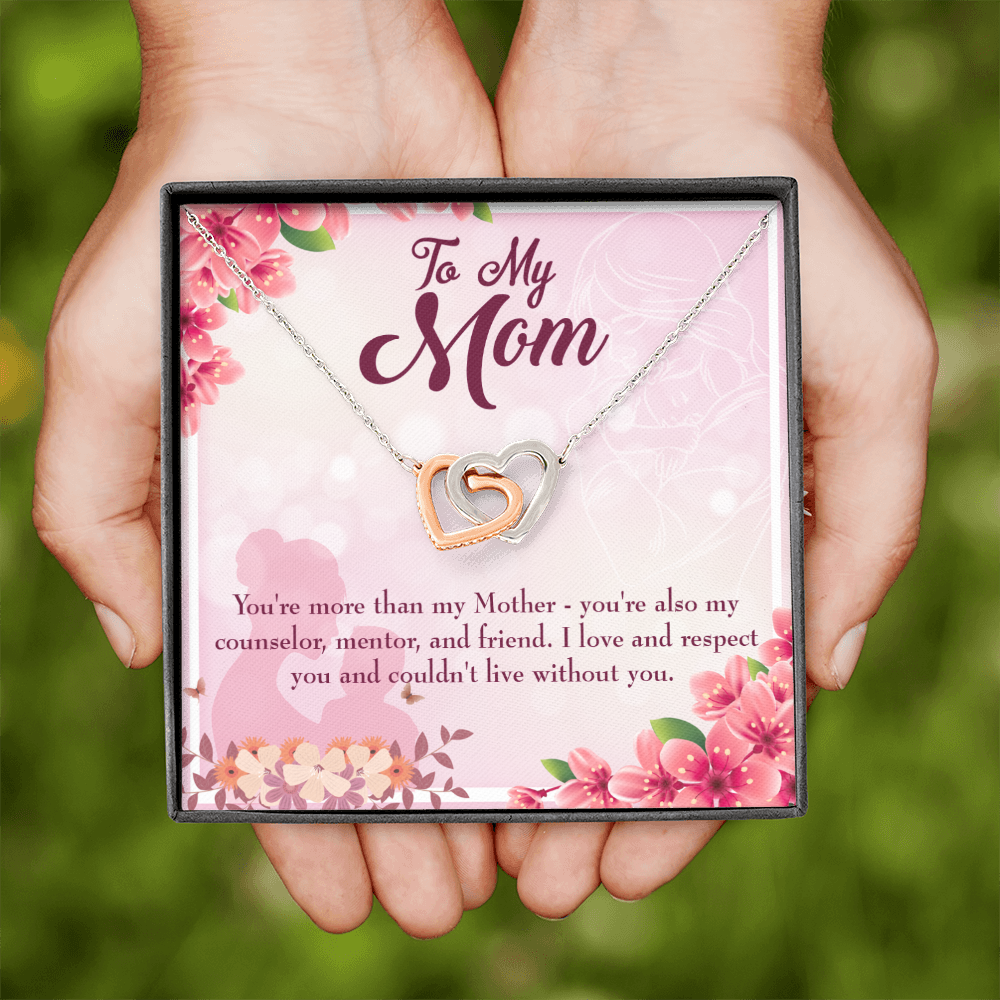 To Mom More Than Mother Inseparable Necklace-Express Your Love Gifts