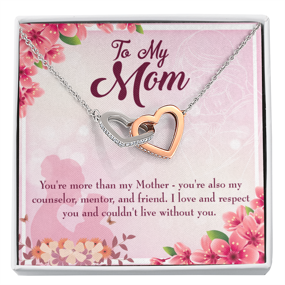 To Mom More Than Mother Inseparable Necklace-Express Your Love Gifts