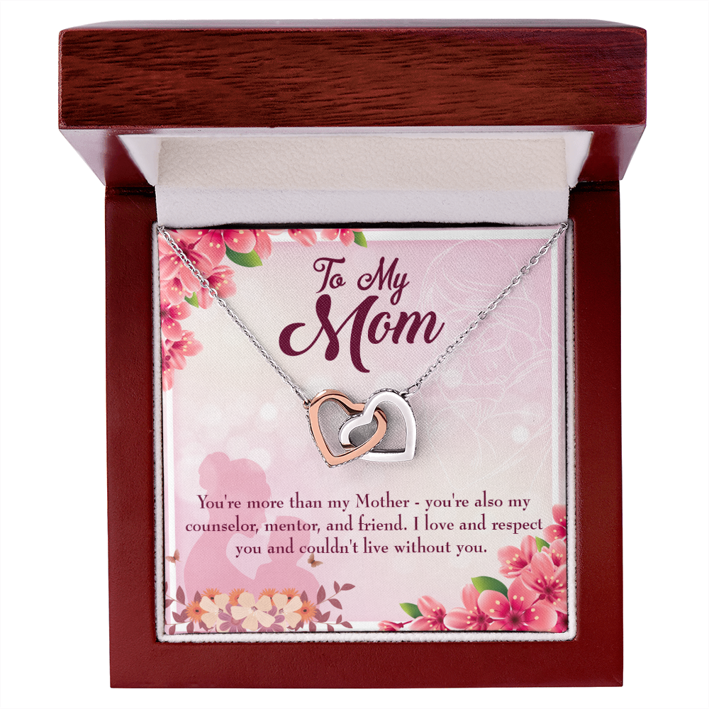 To Mom More Than Mother Inseparable Necklace-Express Your Love Gifts
