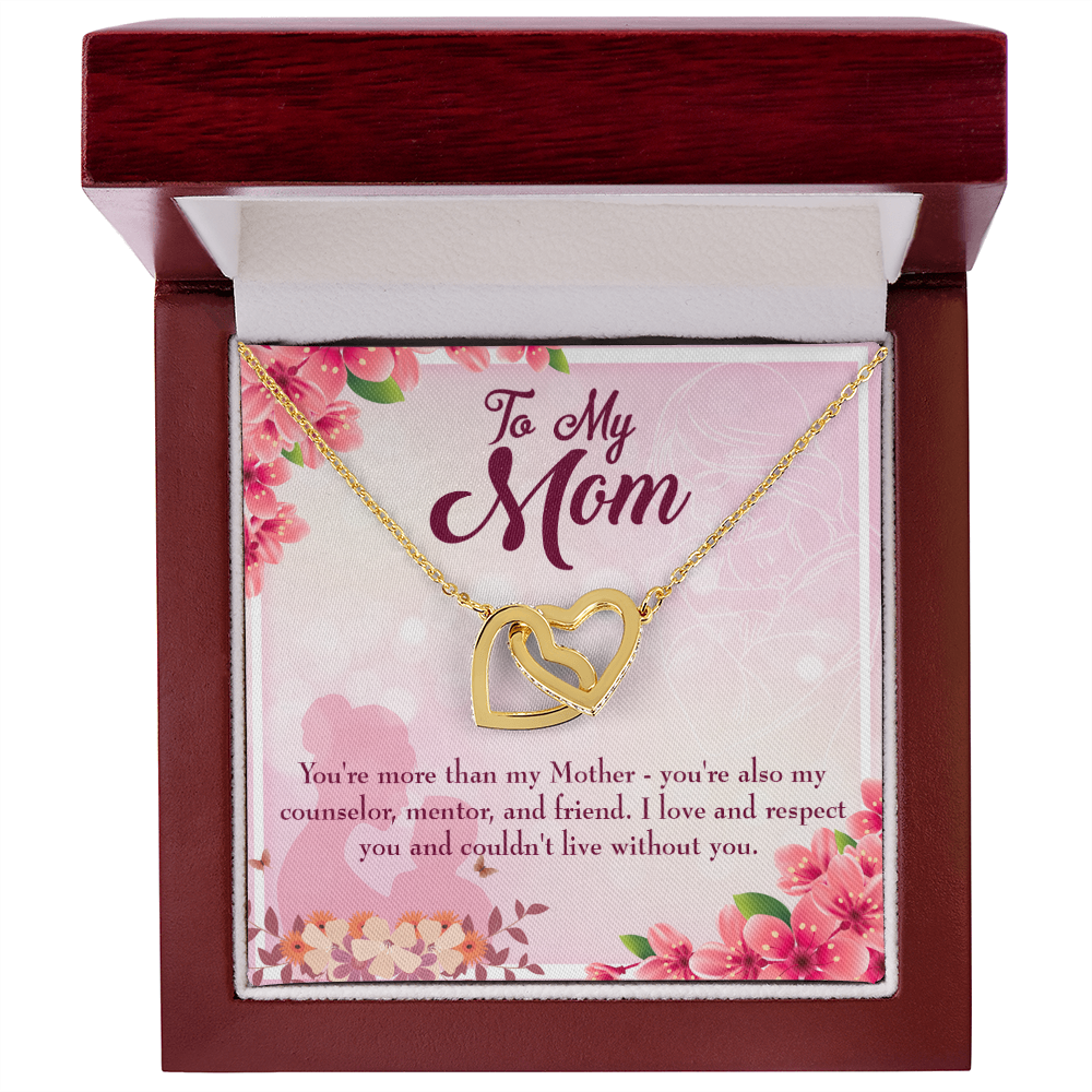 To Mom More Than Mother Inseparable Necklace-Express Your Love Gifts