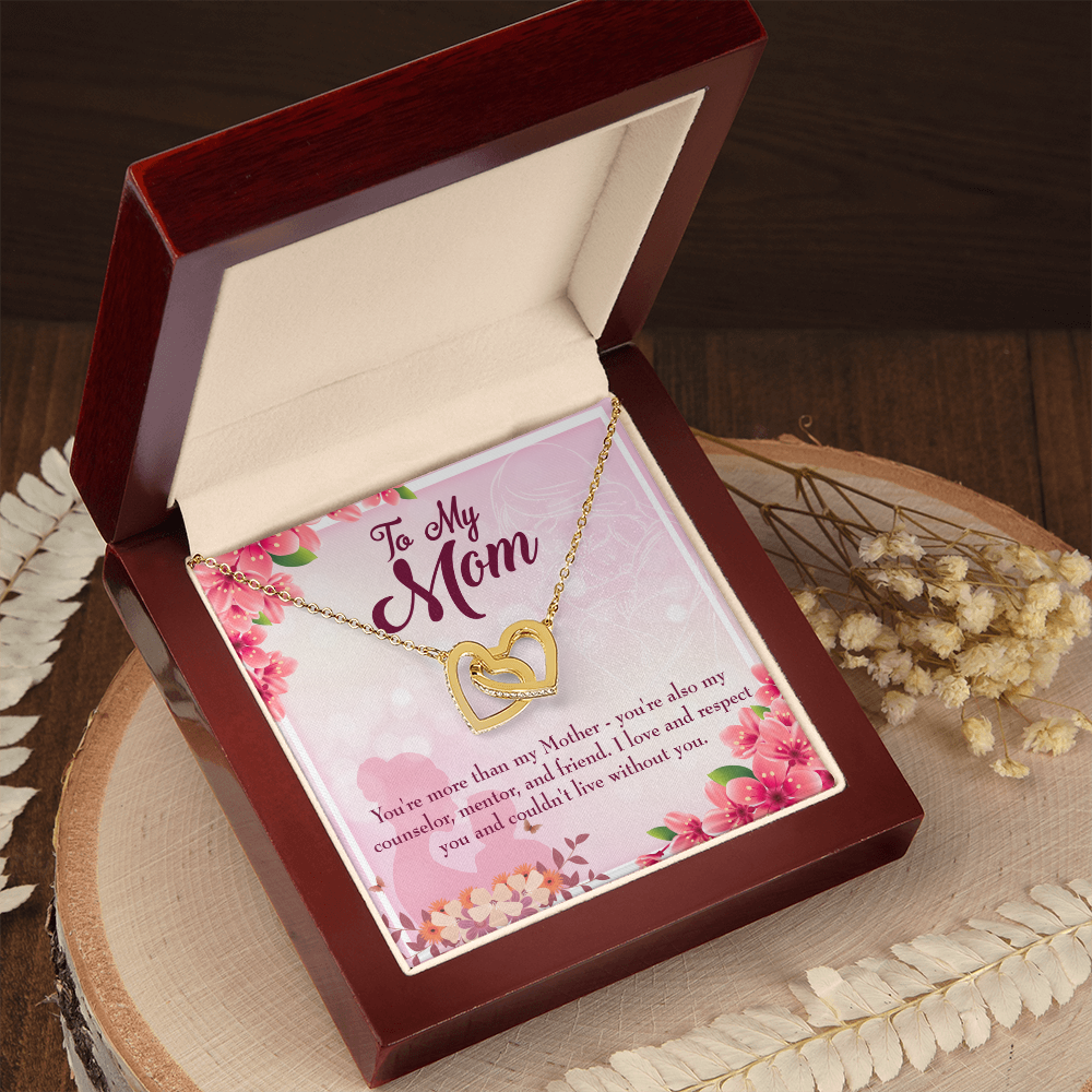 To Mom More Than Mother Inseparable Necklace-Express Your Love Gifts