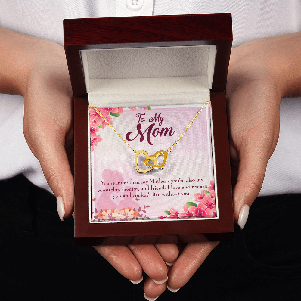 To Mom More Than Mother Inseparable Necklace-Express Your Love Gifts