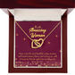 To Mom Most Beautiful Inseparable Necklace-Express Your Love Gifts