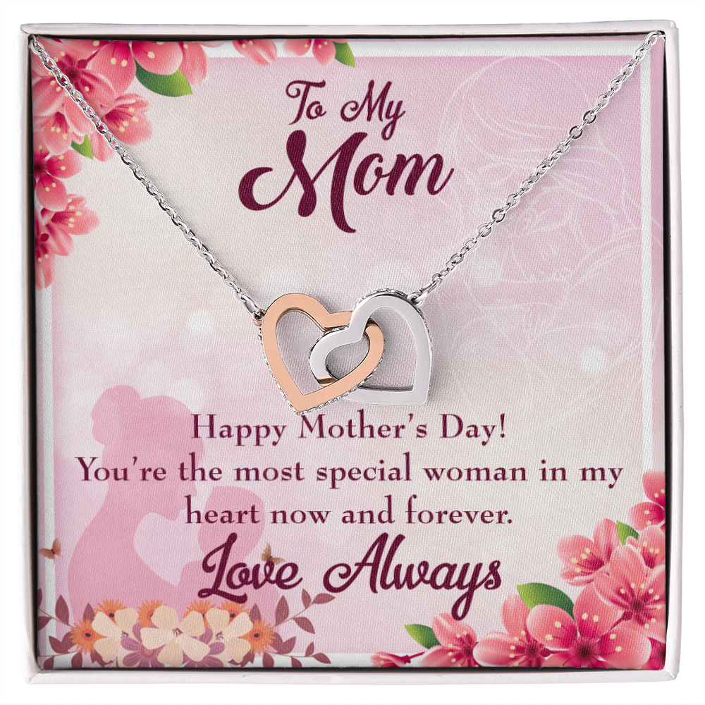 To Mom Most Special Woman Inseparable Necklace-Express Your Love Gifts