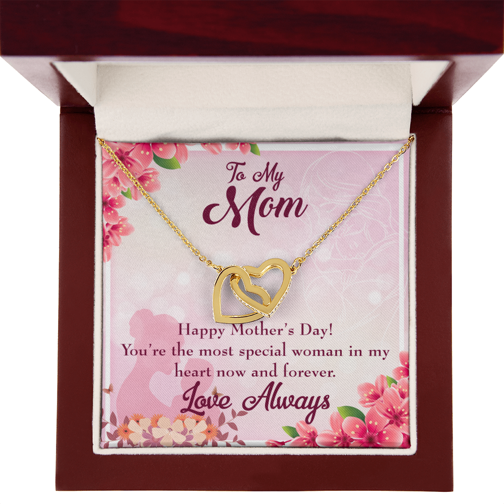 To Mom Most Special Woman Inseparable Necklace-Express Your Love Gifts
