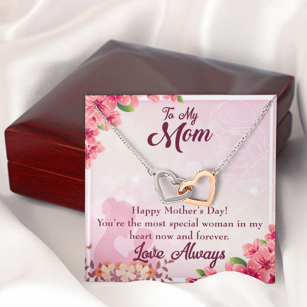 To Mom Most Special Woman Inseparable Necklace-Express Your Love Gifts