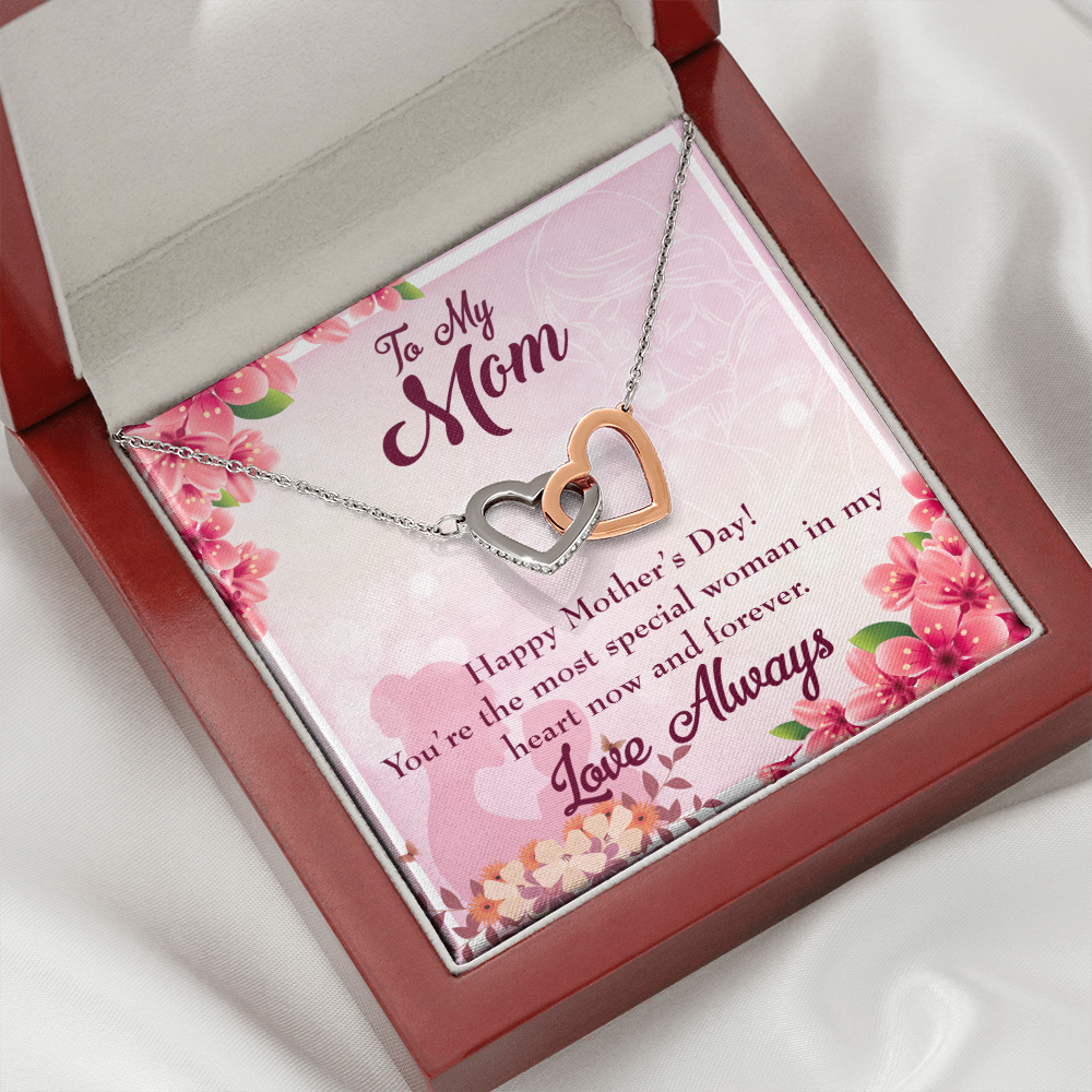 To Mom Most Special Woman Inseparable Necklace-Express Your Love Gifts