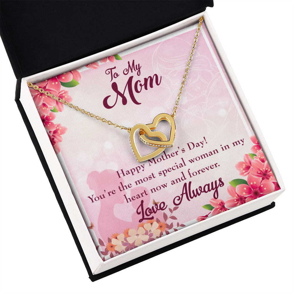 To Mom Most Special Woman Inseparable Necklace-Express Your Love Gifts