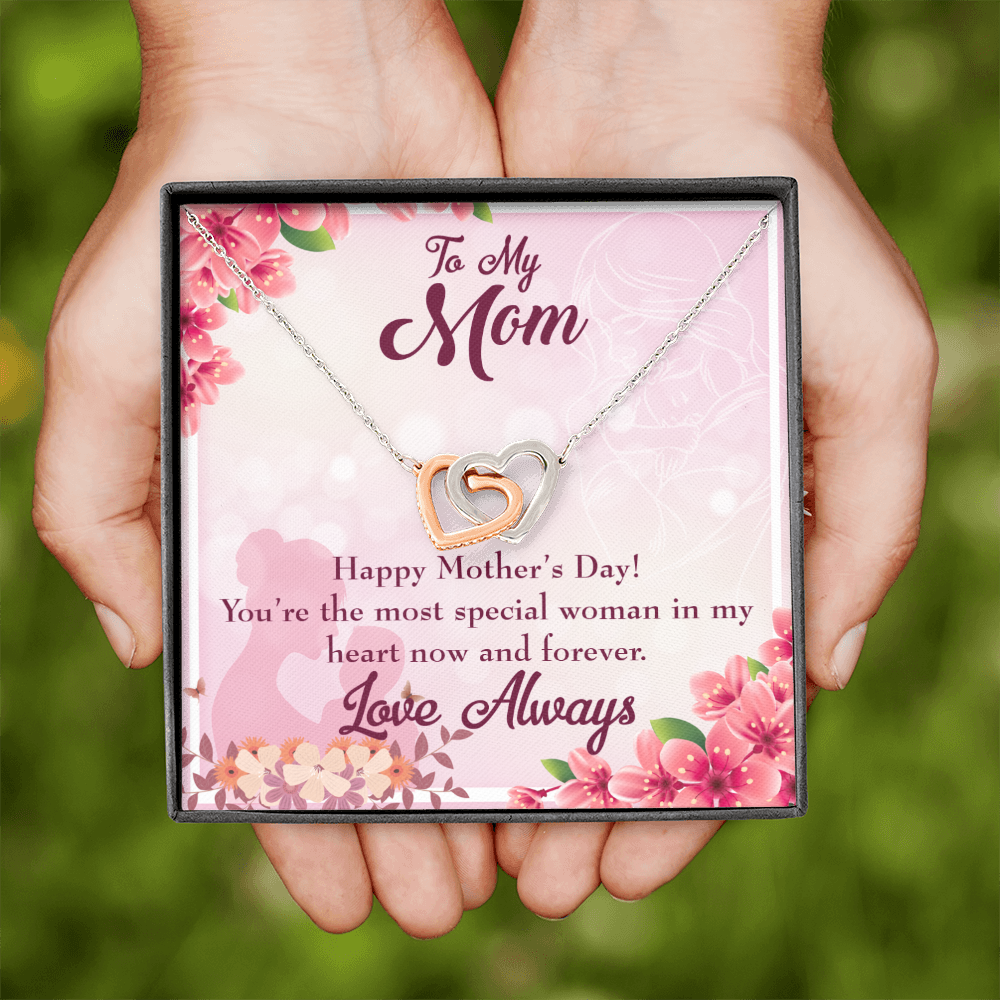 To Mom Most Special Woman Inseparable Necklace-Express Your Love Gifts