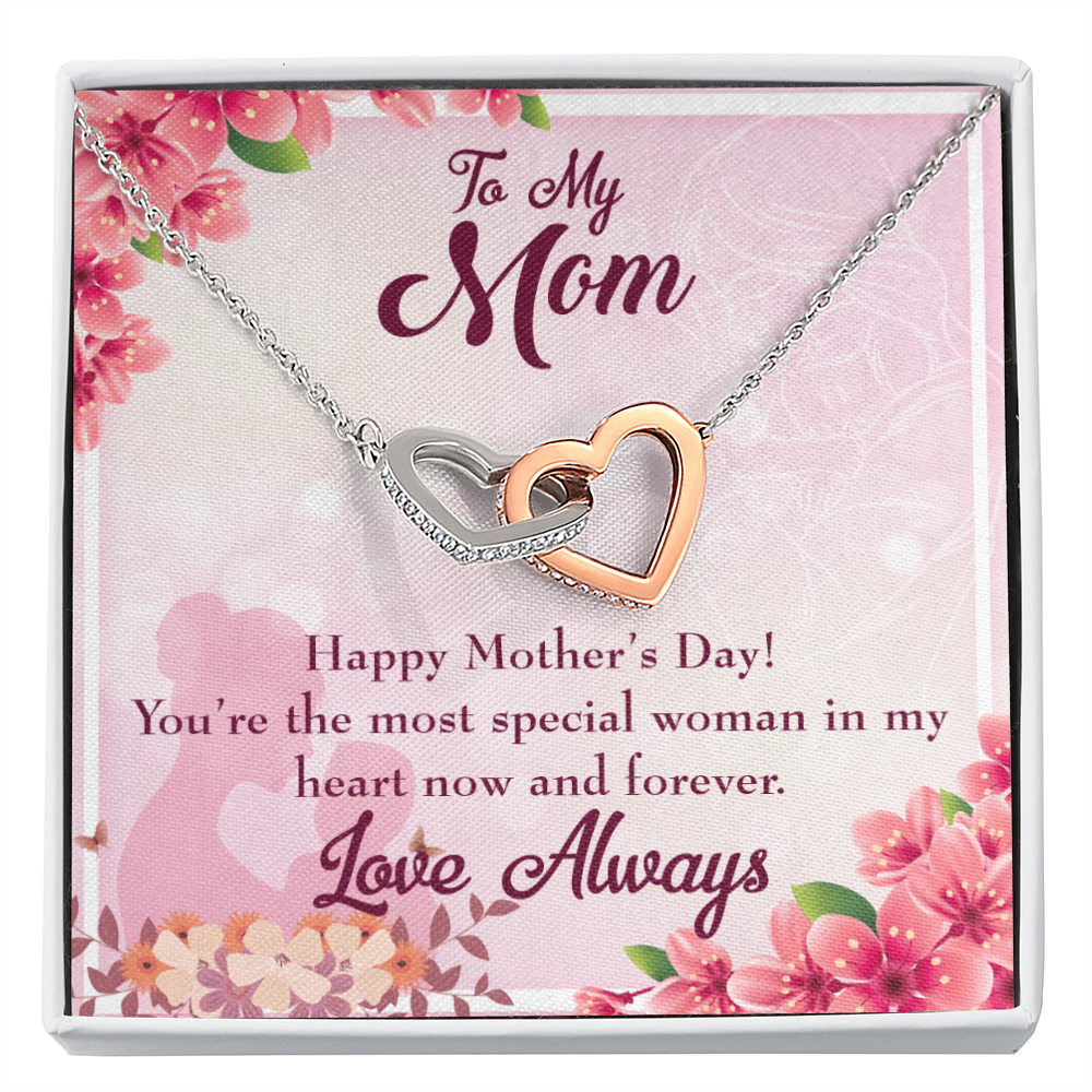 To Mom Most Special Woman Inseparable Necklace-Express Your Love Gifts