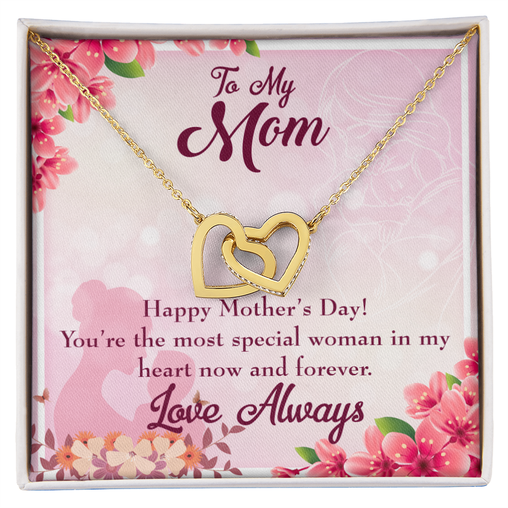 To Mom Most Special Woman Inseparable Necklace-Express Your Love Gifts