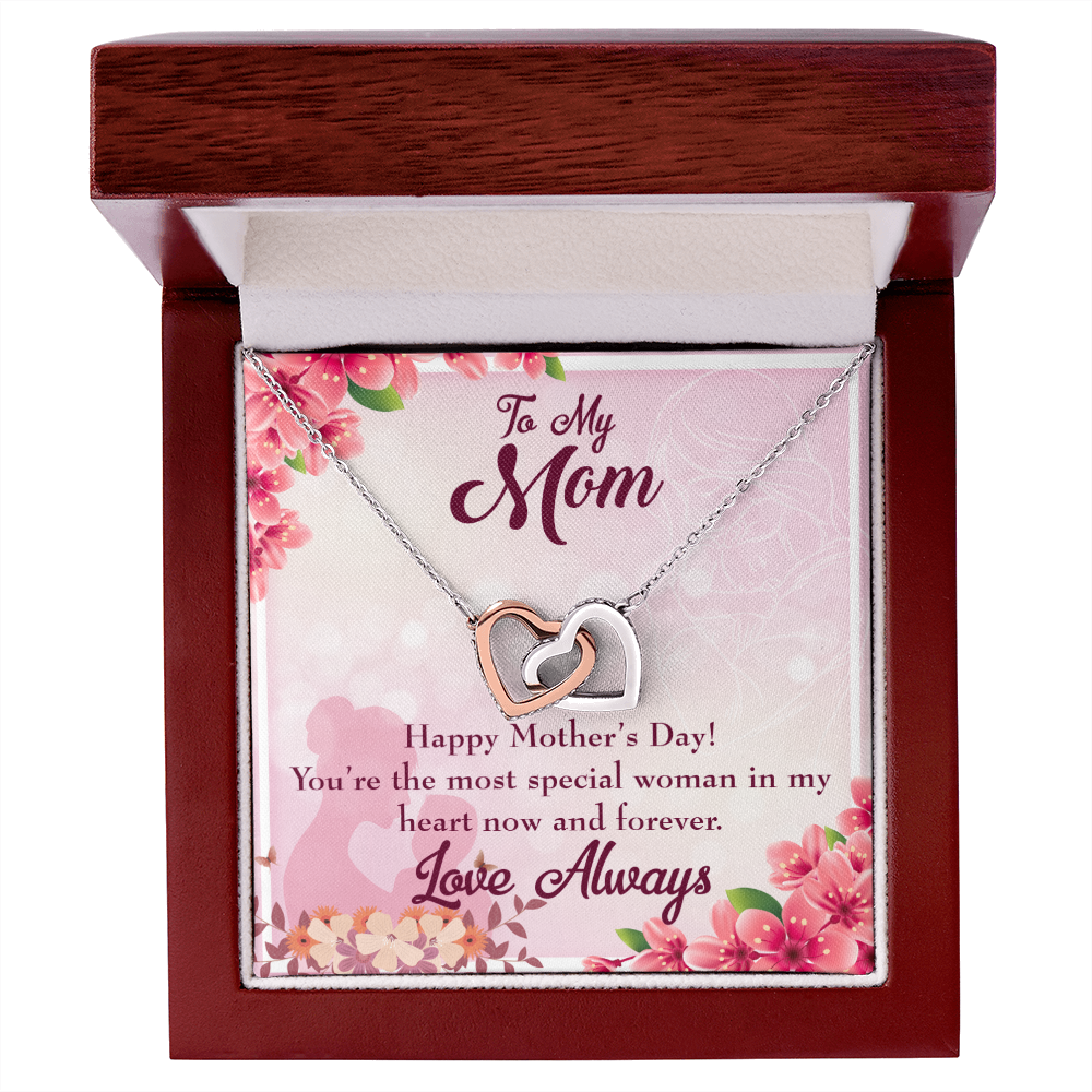 To Mom Most Special Woman Inseparable Necklace-Express Your Love Gifts