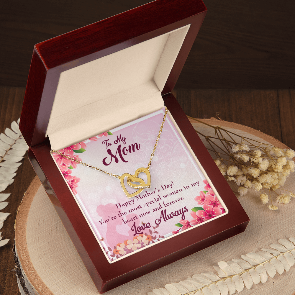 To Mom Most Special Woman Inseparable Necklace-Express Your Love Gifts