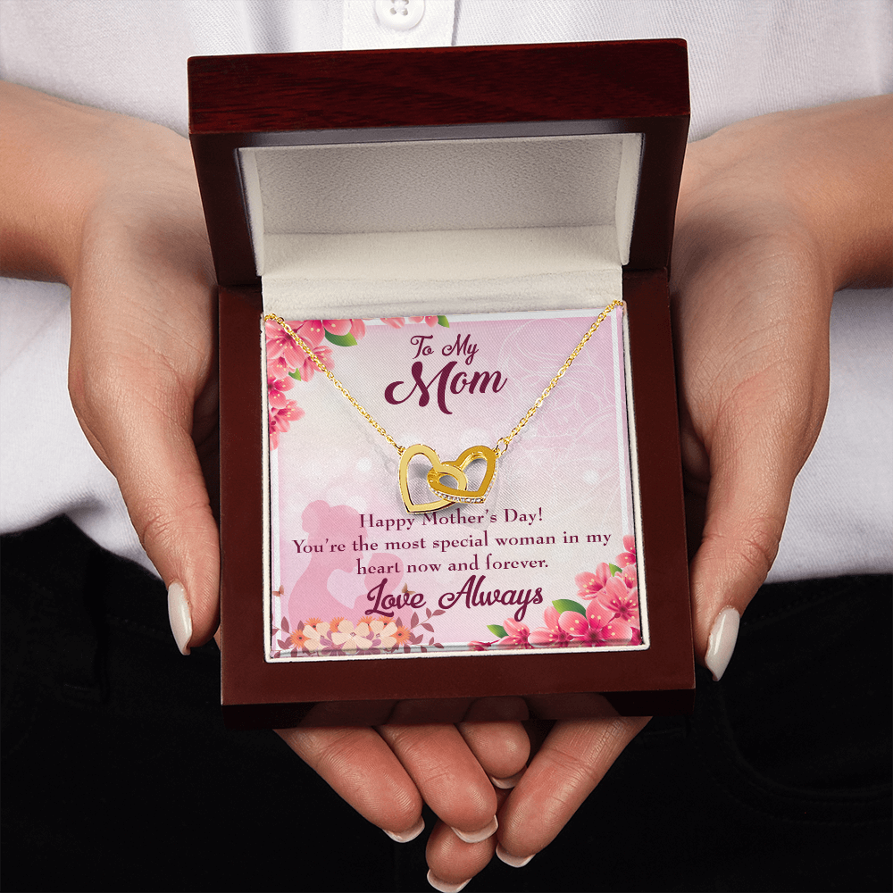 To Mom Most Special Woman Inseparable Necklace-Express Your Love Gifts
