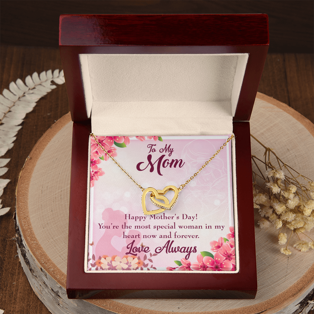 To Mom Most Special Woman Inseparable Necklace-Express Your Love Gifts