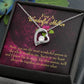 To Mom Most Wonderful Mother Forever Necklace w Message Card-Express Your Love Gifts