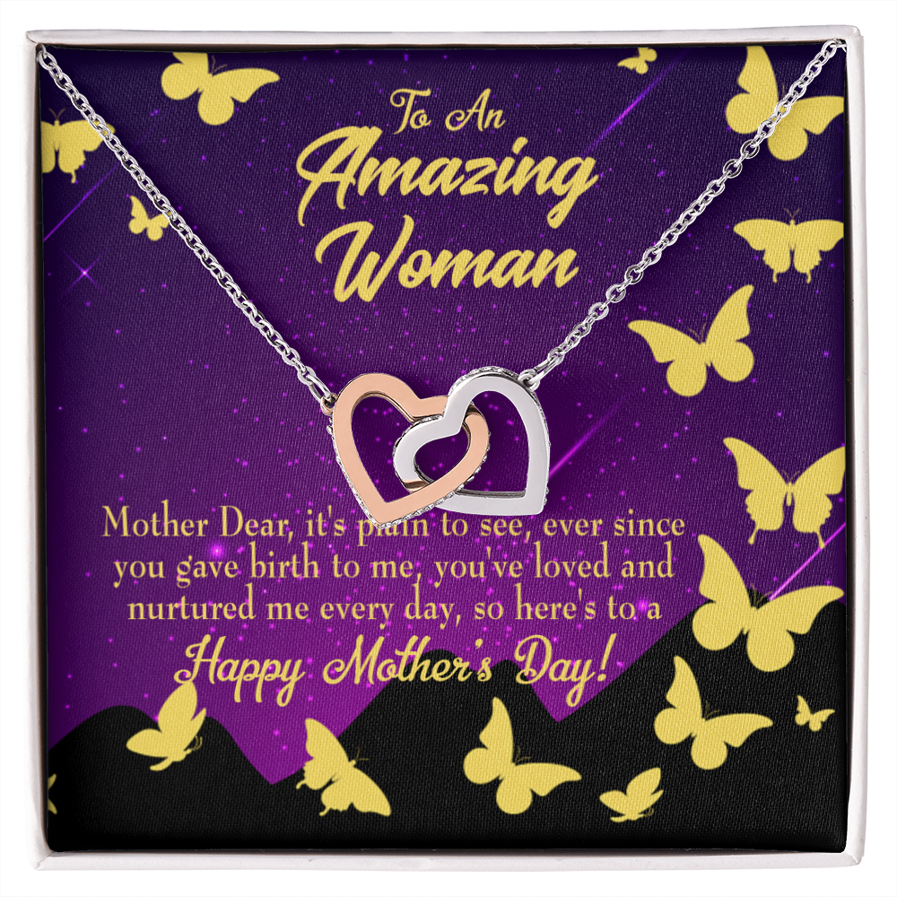 To Mom Mother Dear Inseparable Necklace-Express Your Love Gifts