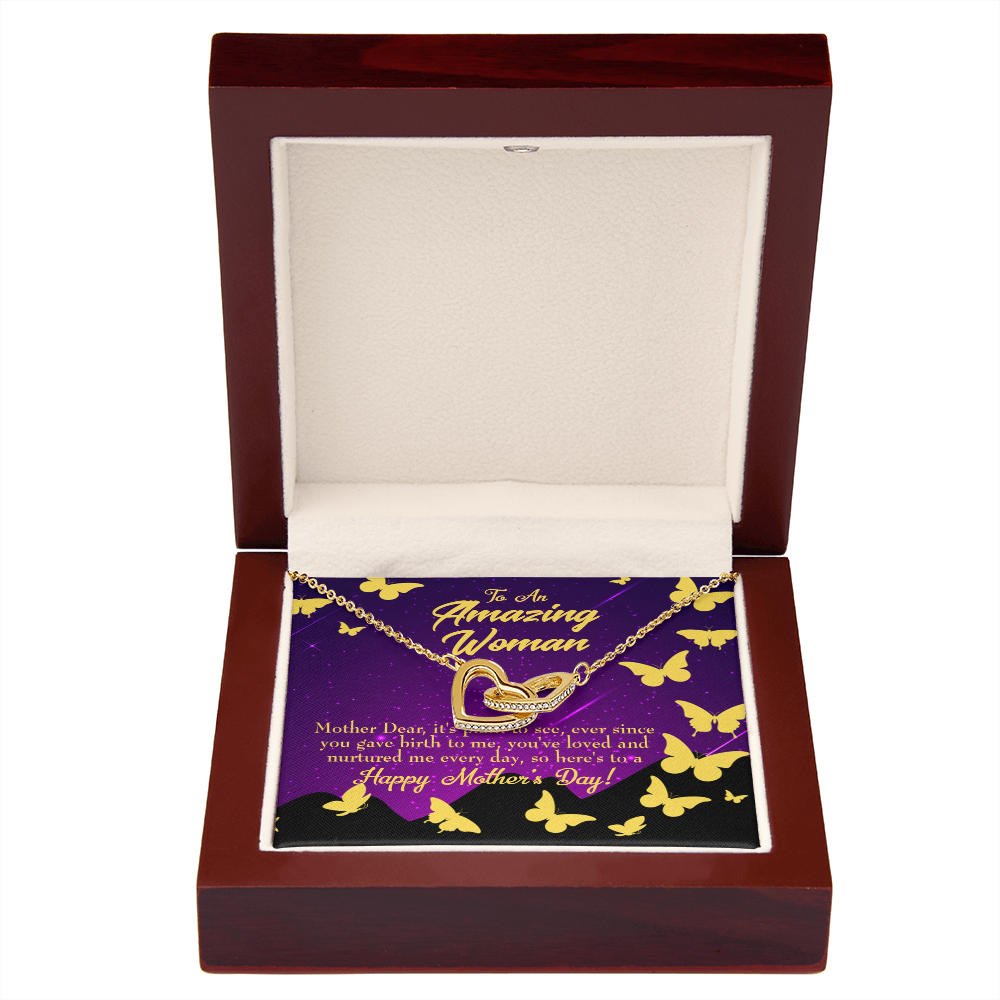 To Mom Mother Dear Inseparable Necklace-Express Your Love Gifts