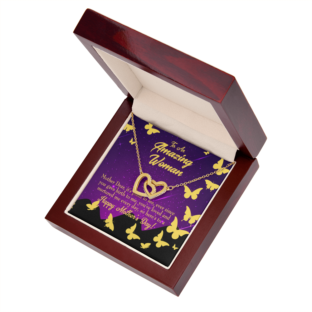 To Mom Mother Dear Inseparable Necklace-Express Your Love Gifts