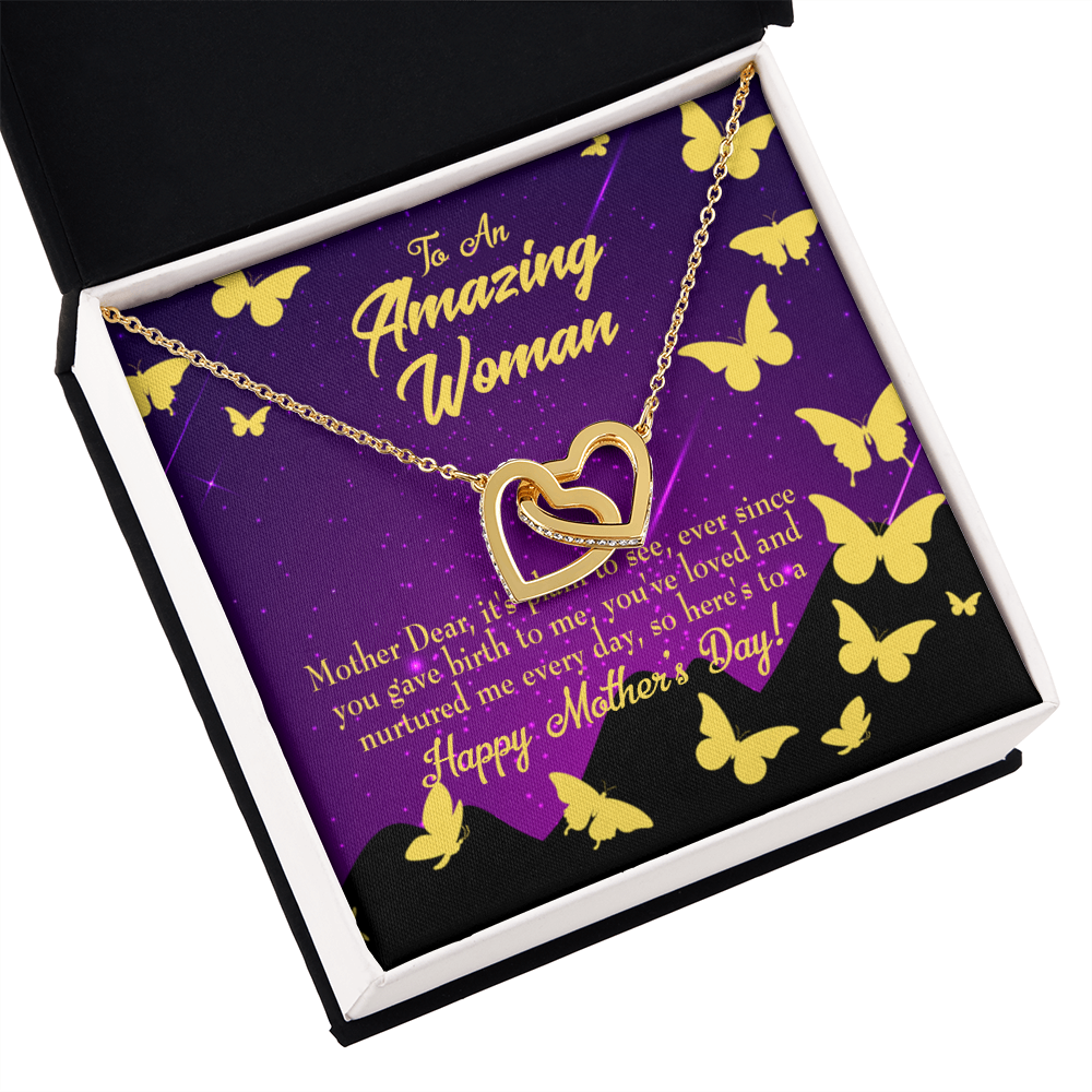 To Mom Mother Dear Inseparable Necklace-Express Your Love Gifts