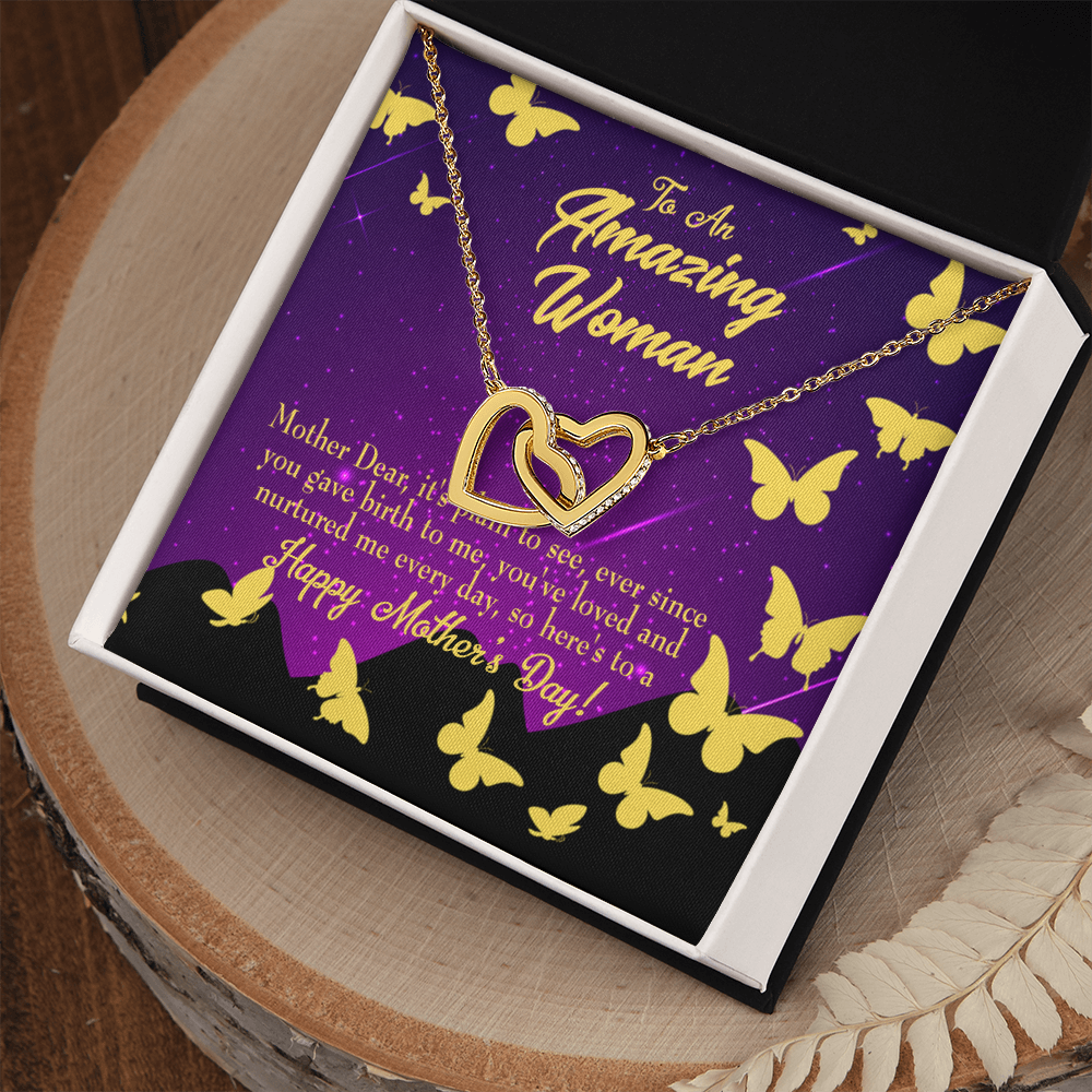 To Mom Mother Dear Inseparable Necklace-Express Your Love Gifts