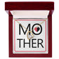 To Mom Mother Forever Necklace w Message Card-Express Your Love Gifts
