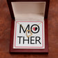 To Mom Mother Forever Necklace w Message Card-Express Your Love Gifts