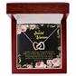 To Mom Mother is Human Inseparable Necklace-Express Your Love Gifts