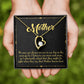 To Mom Mother Knows Best Forever Necklace w Message Card-Express Your Love Gifts