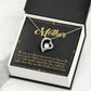 To Mom Mother Knows Best Forever Necklace w Message Card-Express Your Love Gifts