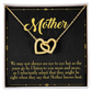 To Mom Mother Knows Best Inseparable Necklace-Express Your Love Gifts