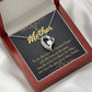 To Mom My Dear Mother Forever Necklace w Message Card-Express Your Love Gifts