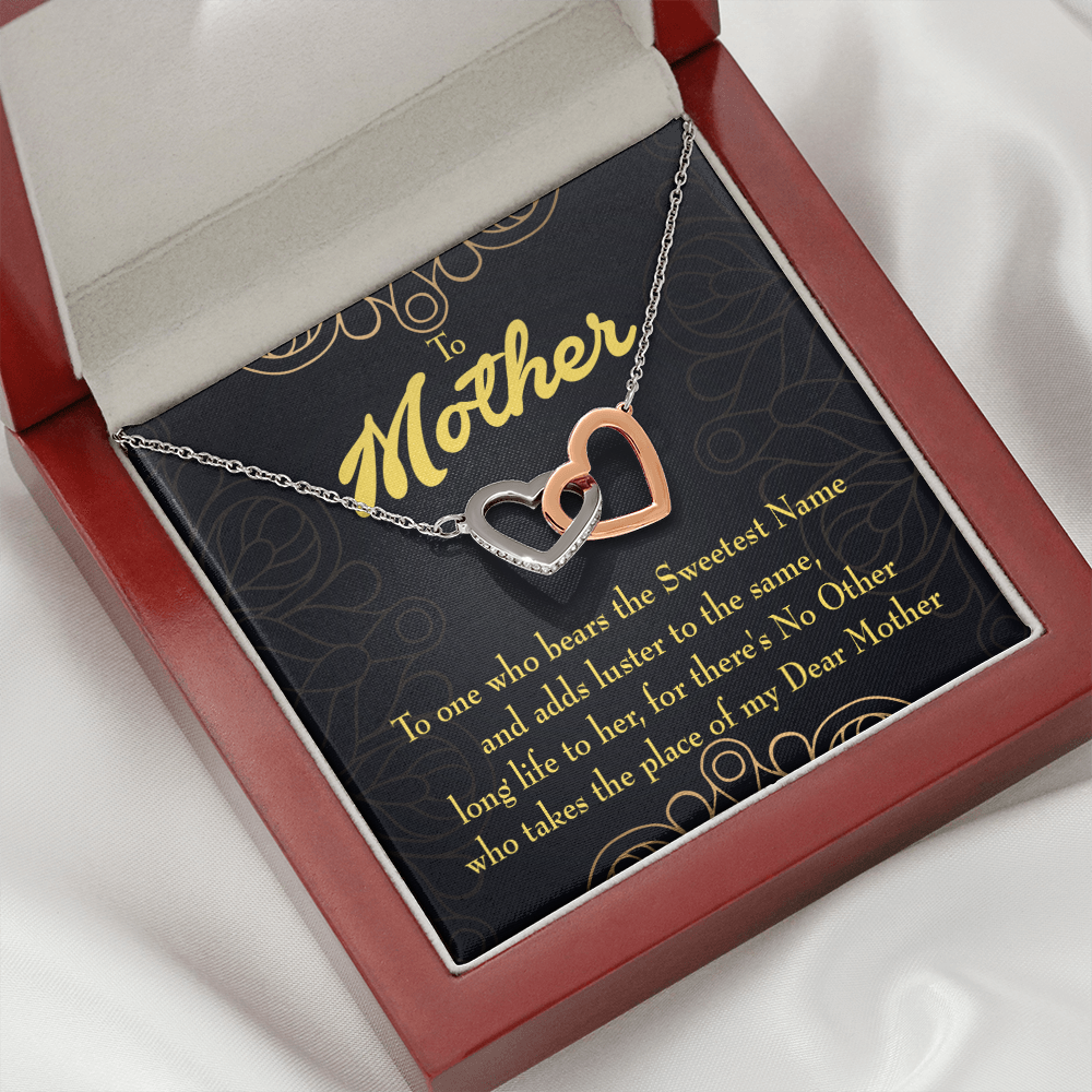 To Mom My Dear Mother Inseparable Necklace-Express Your Love Gifts