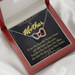To Mom My Dear Mother Inseparable Necklace-Express Your Love Gifts