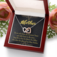 To Mom My Dear Mother Inseparable Necklace-Express Your Love Gifts