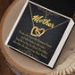 To Mom My Dear Mother Inseparable Necklace-Express Your Love Gifts