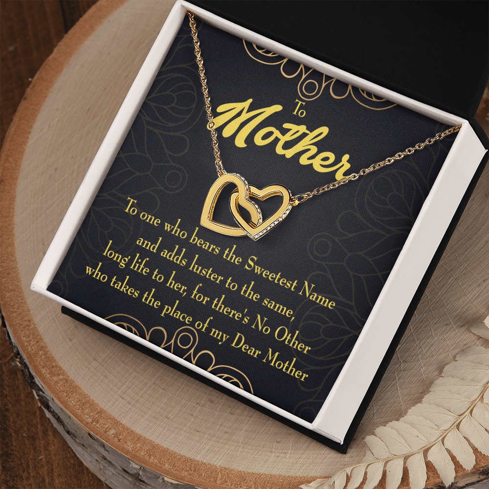To Mom My Dear Mother Inseparable Necklace-Express Your Love Gifts