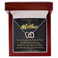 To Mom My Dear Mother Inseparable Necklace-Express Your Love Gifts