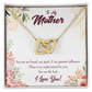To Mom My Greatest Influence bInseparable Necklace-Express Your Love Gifts