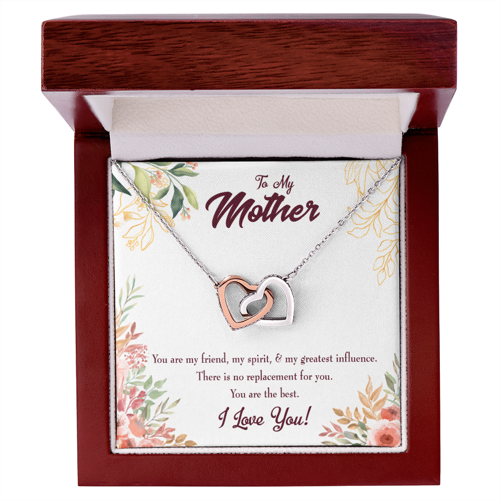 To Mom My Greatest Influence bInseparable Necklace-Express Your Love Gifts