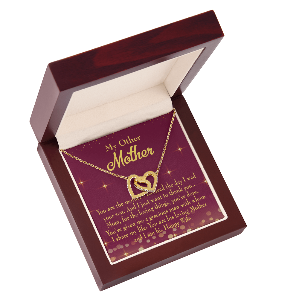 To Mom My Other Mother Inseparable Necklace-Express Your Love Gifts