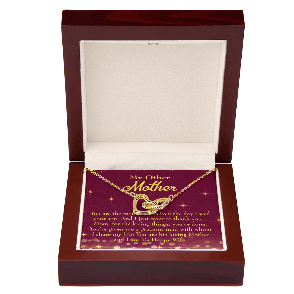 To Mom My Other Mother Inseparable Necklace-Express Your Love Gifts
