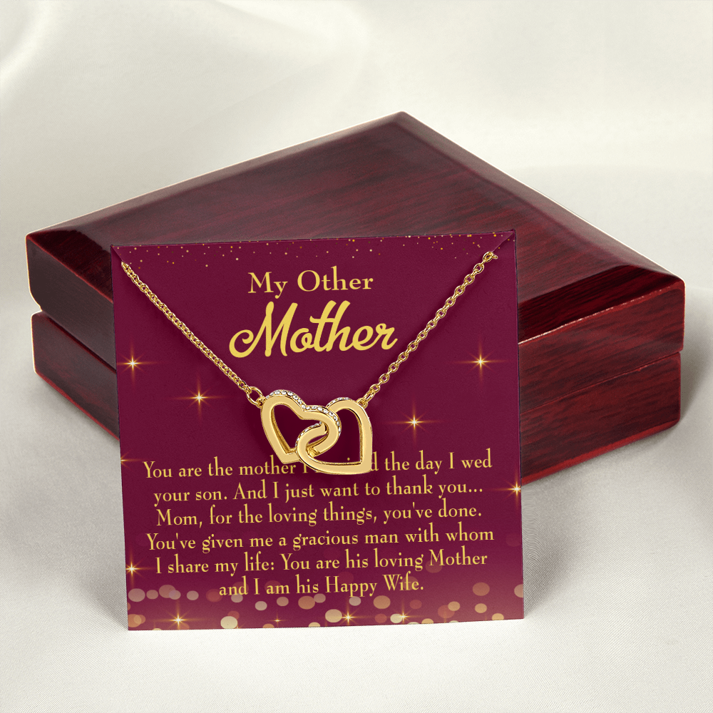 To Mom My Other Mother Inseparable Necklace-Express Your Love Gifts