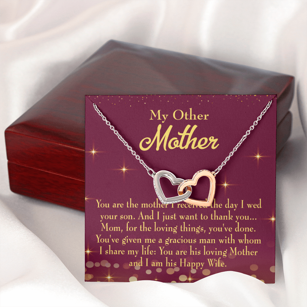 To Mom My Other Mother Inseparable Necklace-Express Your Love Gifts