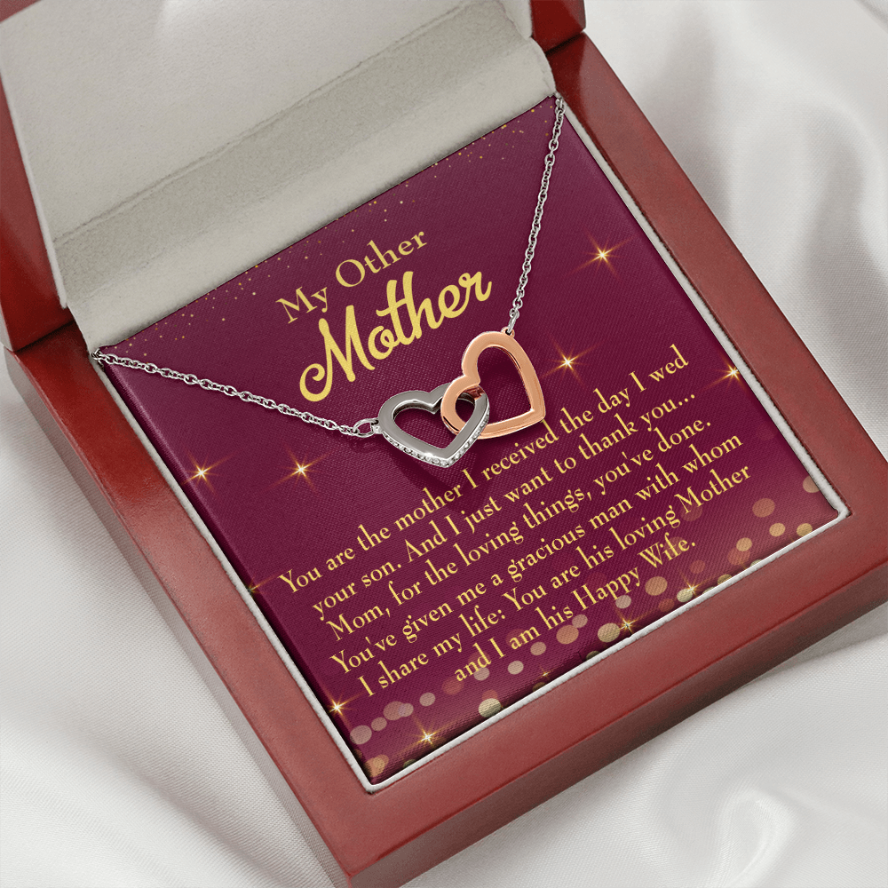 To Mom My Other Mother Inseparable Necklace-Express Your Love Gifts