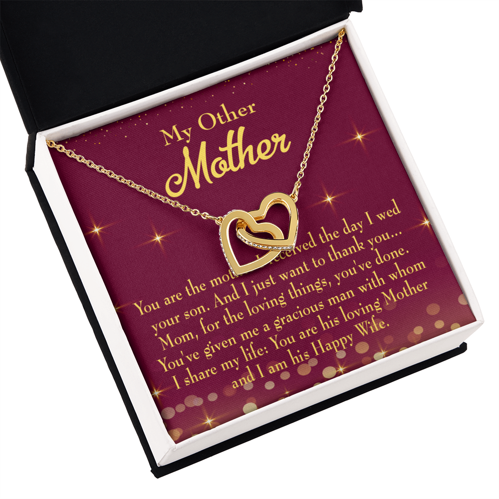 To Mom My Other Mother Inseparable Necklace-Express Your Love Gifts